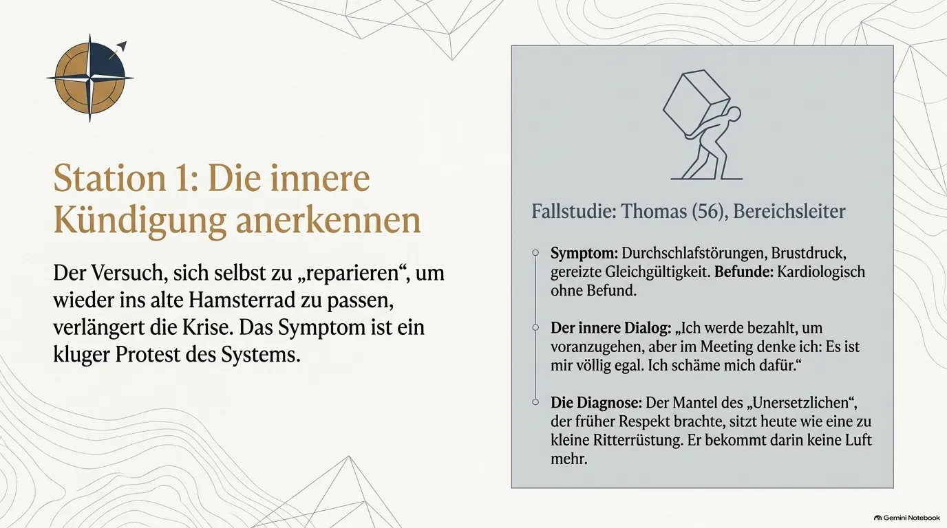 Station 1: Die innere Kündigung anerkennen